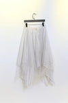 Marc Le Bihan 2590 Collection of Triple Tulle Silk Skirts Handmade in France MLB-2590-BAI White